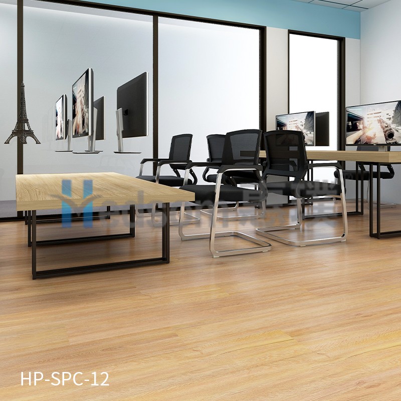 HP-SPC-12 惠璞石塑鎖扣地板溫馨舒適防潮放水防滑